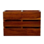 Wooden Holder for Home and Office/Multipurpose Rack/Office Table Organizer