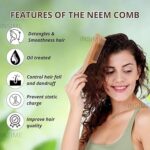 Wooden Tail hair comb for women hair styling | Rat tail hair styling professional comb for Women & Men - Image 2