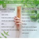 Wooden Tail hair comb for women hair styling | Rat tail hair styling professional comb for Women & Men - Image 4