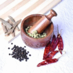 Kharal Wood Carved Pestle and Mortar | Traditional Handcrafted Wooden Grinder for Spices, Herbs & Seasoning | Durable, Eco-Friendly Kitchen Tool | Artisan Carved Mortar Set - Image 3