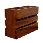 Wooden Holder for Home and Office/Multipurpose Rack/Office Table Organizer - Image 5