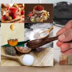Wooden Masala Spoon for Small Containers, Handmade Wooden Spoon for Tea, Coffee, Sugar, Condiments & Spices, Set of 8 (4 Inch) - Image 2