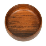 Solid Wooden Round Shape Multipurpose Serving Bowl for Breakfast Snacks Soup Serveware Salad Bowls for Home Kitchen - Pack of 1 (Brown) 5 inch Lenght - Image 4