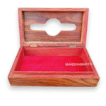 Wooden Tissue Paper Box Make with Strong SHEESHAM Wood Napkin Holder Cover, Decorative and Stylish Wooden Tissue Holder Stand for Car, Desk, Resturant, Cafe, Home and Office - Image 7