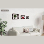 MDF Wooden Wall Shelves (Brown) | Decorative Floating Wall Rack for Home & Office | Display Books, Plants, Frames, Décor Items | Space-Saving MDF Wall Shelf Set 3 - Image 7