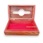 Wooden Tissue Box Sheesham Wood Napkin Holder Cover/Wooden Tissue Box Cover/Wooden Tissue Paper Box Holder Decorative Organizer-(Standard Size) - Image 6