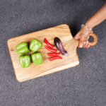 Wooden Chopping Board with Handle – Multipurpose Cutting & Serving Board for Kitchen - Image 2