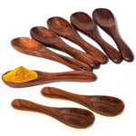Wooden Masala Spoon for Small Containers, Handmade Wooden Spoon for Tea, Coffee, Sugar, Condiments & Spices, Set of 12 (4 Inch) - Image 5