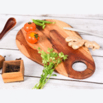 Premium Wooden Chopping & Serving Board with Round Handle – Multipurpose Kitchen Cutting Board - Image 2