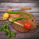 Wooden Fish-Shaped Cutting Board / Serving Platter