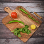 Wooden Paddle-Shaped Cutting Board / Cheese Board
