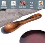 Wooden Masala Spoon for Small Containers, Handmade Wooden Spoon for Tea, Coffee, Sugar, Condiments & Spices, Set of 12 (4 Inch) - Image 4