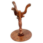 Sheesham Wood Round Wooden Corner Table – Brown Multipurpose Side Table for Living Room, Bedroom & Office | Solid Wood End Table for Home Décor & Utility - Image 4