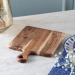 Wooden Chopping Board with Handle – Multipurpose Cutting & Serving Board for Kitchen - Image 4