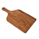 Classic Wooden Chopping & Serving Board with Handle – Multipurpose Kitchen Board for Cutting & Serving - Image 4