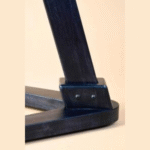 Elevate Your Space with a Stylish Angled End Table/Side Table - Ideal for Living Rooms, Bedrooms, and More. Crafted from Solid Rubberwood for Durability. - Image 4