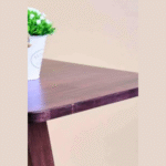 Elevate Your Space with a Stylish Angled End Table/Side Table - Ideal for Living Rooms, Bedrooms, and More. Crafted from Solid Rubberwood for Durability. - Image 4