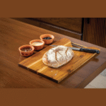 Premium Wooden Cheese & Serving Board with Modern Angular Design – Multipurpose Cutting Board for Kitchen & Dining - Image 5