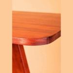 Elevate Your Space with a Stylish Angled End Table/Side Table - Ideal for Living Rooms, Bedrooms, and More. Crafted from Solid Rubberwood for Durability. - Image 5