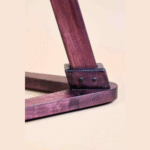 Elevate Your Space with a Stylish Angled End Table/Side Table - Ideal for Living Rooms, Bedrooms, and More. Crafted from Solid Rubberwood for Durability. - Image 5