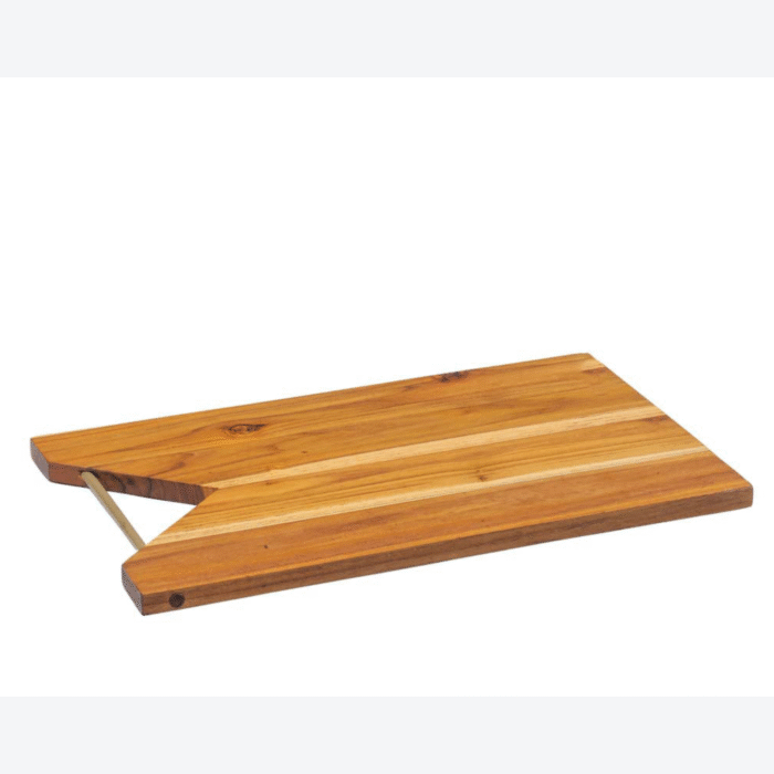 Premium Wooden Cheese & Serving Board with Modern Angular Design – Multipurpose Cutting Board for Kitchen & Dining - Image 6