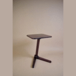 Elevate Your Space with a Stylish Angled End Table/Side Table - Ideal for Living Rooms, Bedrooms, and More. Crafted from Solid Rubberwood for Durability. - Image 6