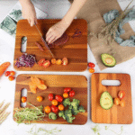 Set of 3 Wooden Cutting and Serving Boards - Image 7