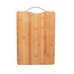Eco-Friendly Bamboo Cutting Board with Metal Handle - Image 5